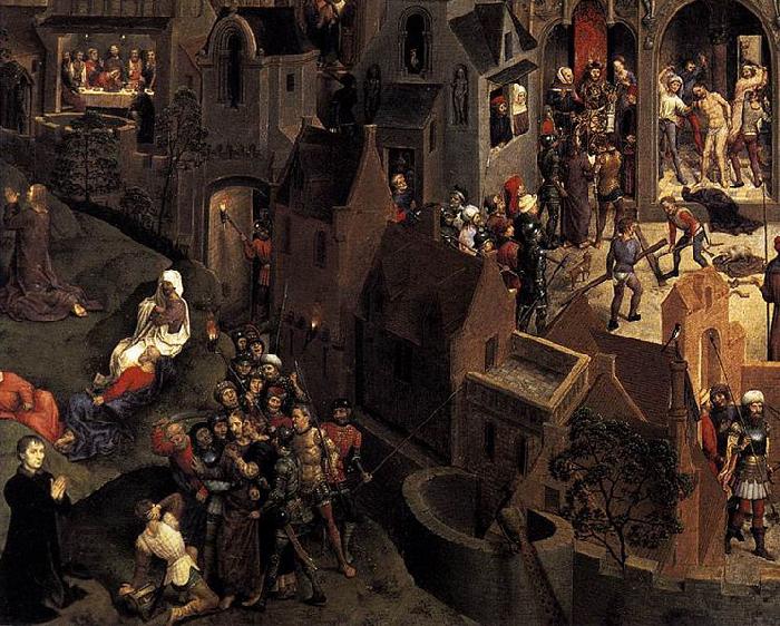 Hans Memling Scenes from the Passion of Christ China oil painting art